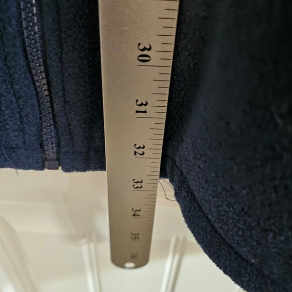 Vintage San Francisco Fleece Jacket Men 2X Blue Full Zip Retro Streetwear Skater - Picture 7 of 9